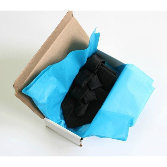 Ogsplosh - Winter Ascot Scarf Made From An Upcycled Vintage Necktie - NEW - Picture 8 of 8